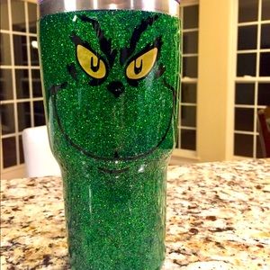 Grinch face 30oz tumbler